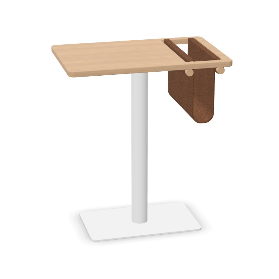 Götessons Pocket Table - Variante Eiche/Weiß