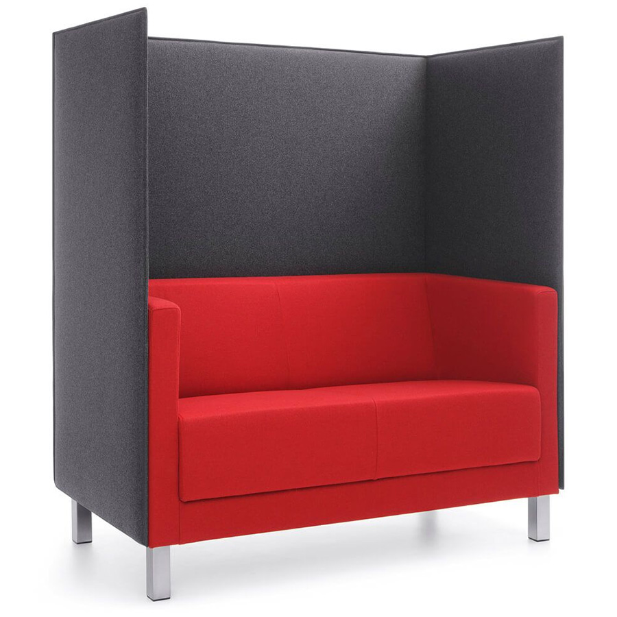 Profim Vancouver Lite VL2HW Akustik Sofa 2-Sitzer mit Trennwand