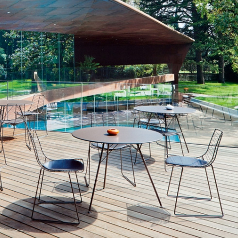 Arper Leaf Stuhl 1819 mokka Beispielbild