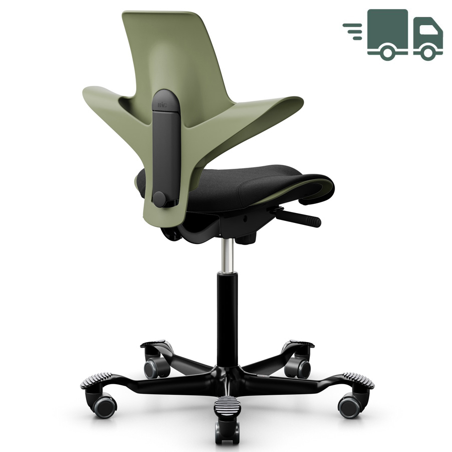 HAG Capisco Puls 8020 Moss mit Gestell schwarz