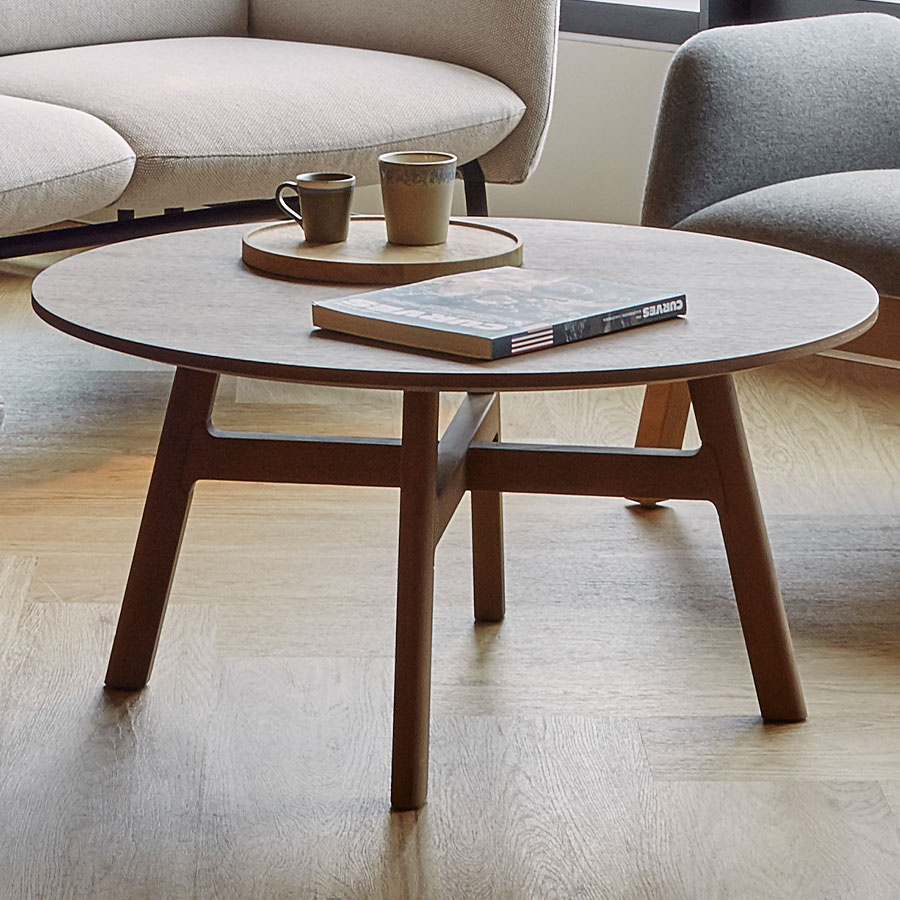 Noti Mishell Beistelltisch Holzgestell Höhe 40 cm in Eiche natur