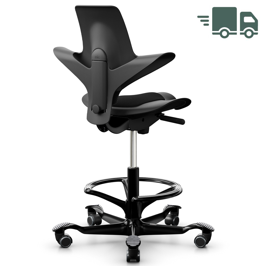 HAG CAPISCO PULS 8010  schwarz Stehhilfe mit Fußring schwarz