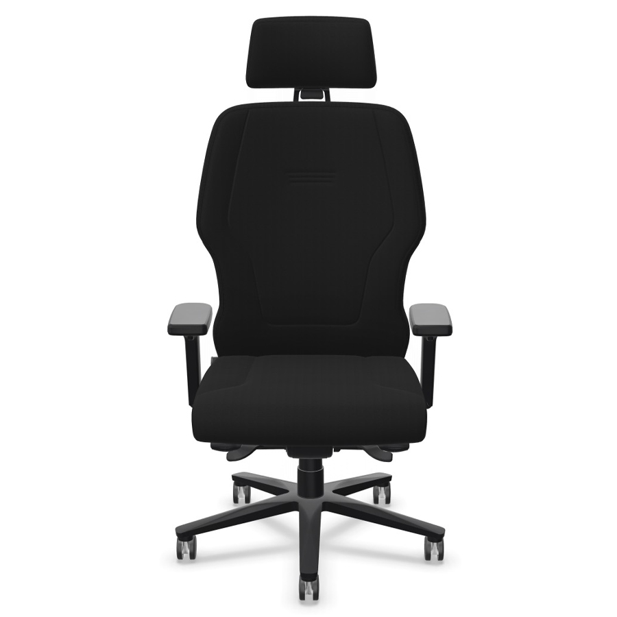 Interstuhl XXLis5 | Modell XL118 mit Kopfstütze | verlängerte Sitzfläche | Front