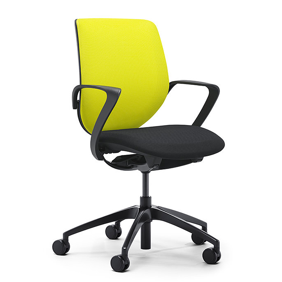 Giroflex 313 Drehstuhl mit Netzrückenlehne - Armlehnen