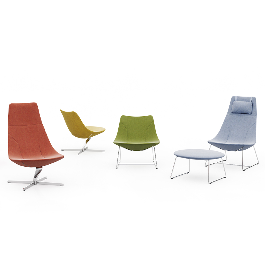 Profim Chic Lounge Sessel mit Kufengestell - konfigurierbar