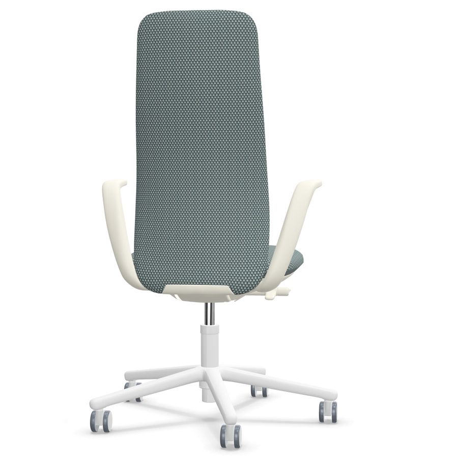 Haworth NIA Stoff - Diagonale Matrix grau