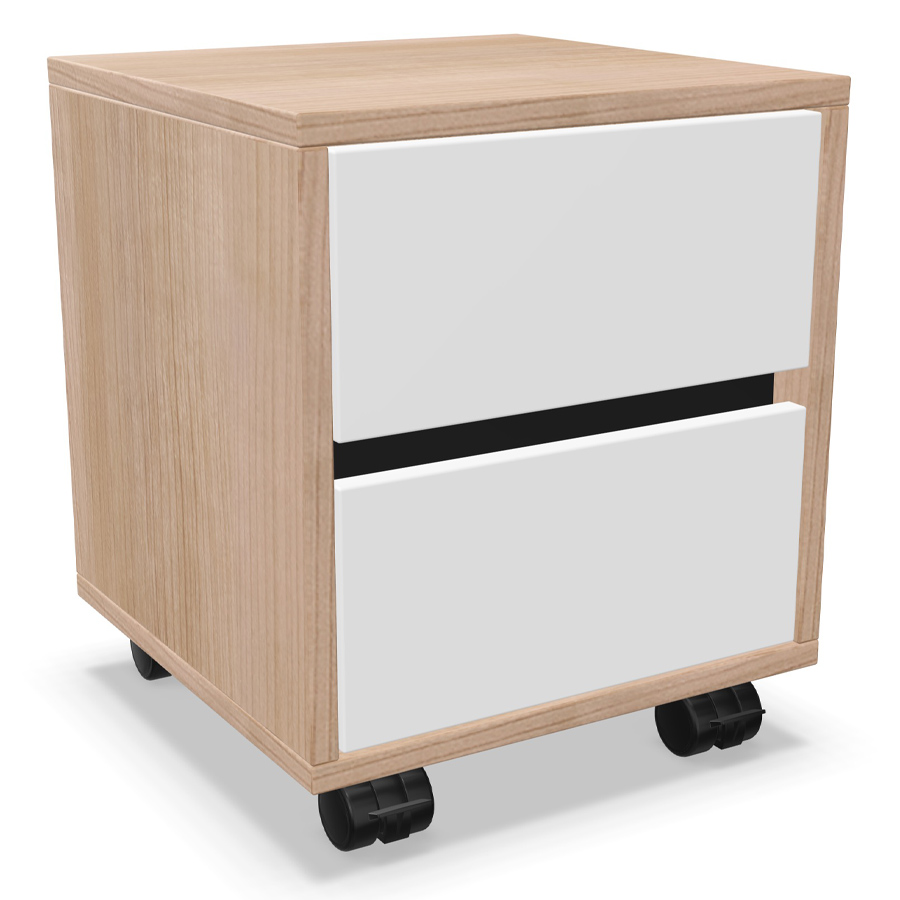 Palmberg Rollcontainer/Sitzhocker FIFFI ohne Sitzkissen