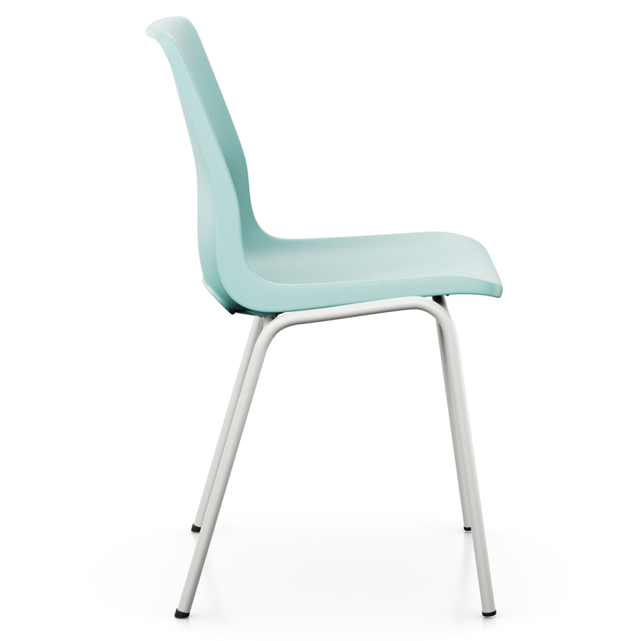 Profim Ana ungepolstert | Schale in Sea green | Gestell in Misty grey