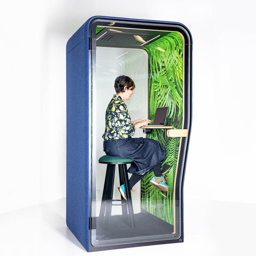 BuzziSpace BuzziNest Booth | Akustik Telefonbox | Beispielbild