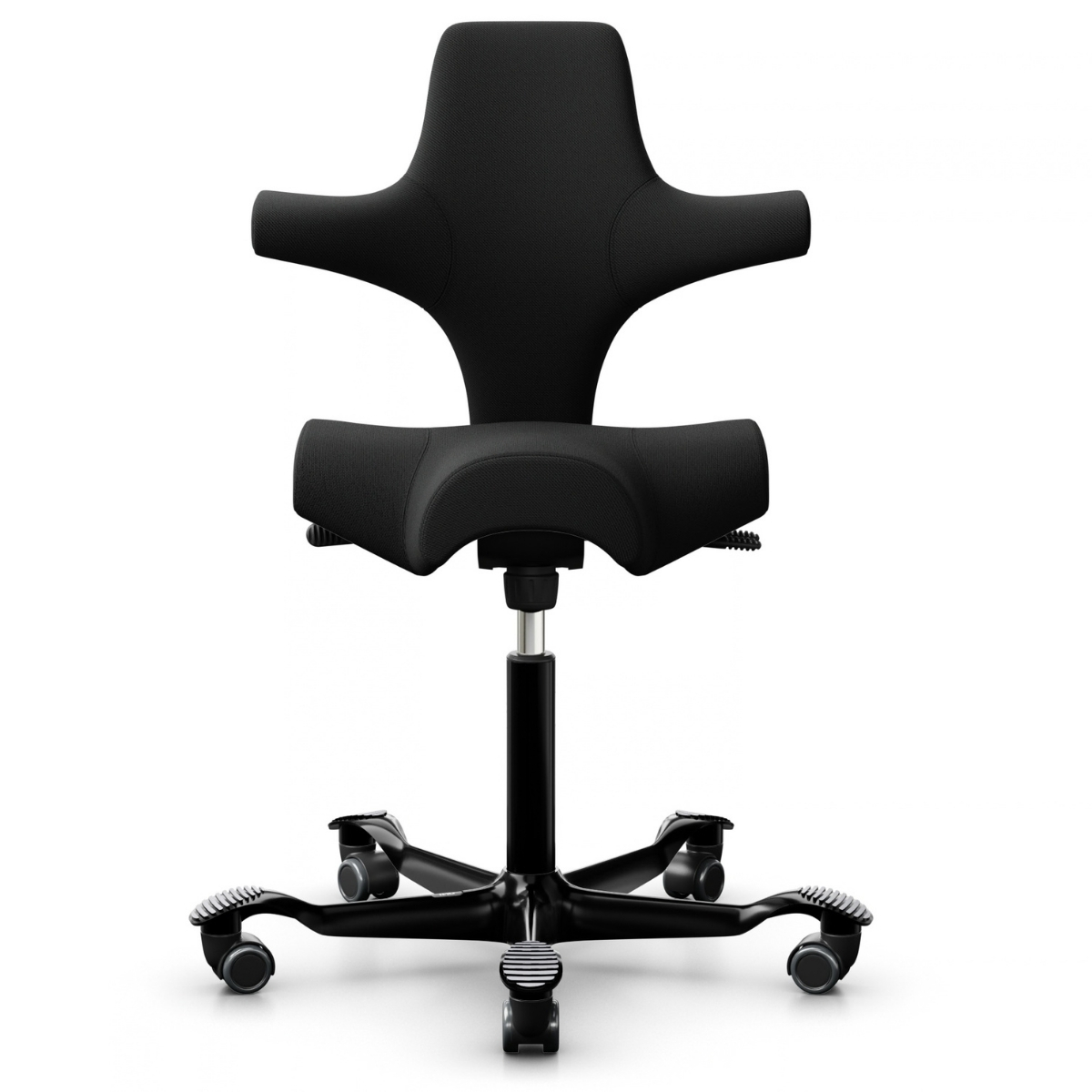 HAG Capisco 8106 Sattelstuhl Bürostuhl in Stoff Select schwarz - schnell geliefert