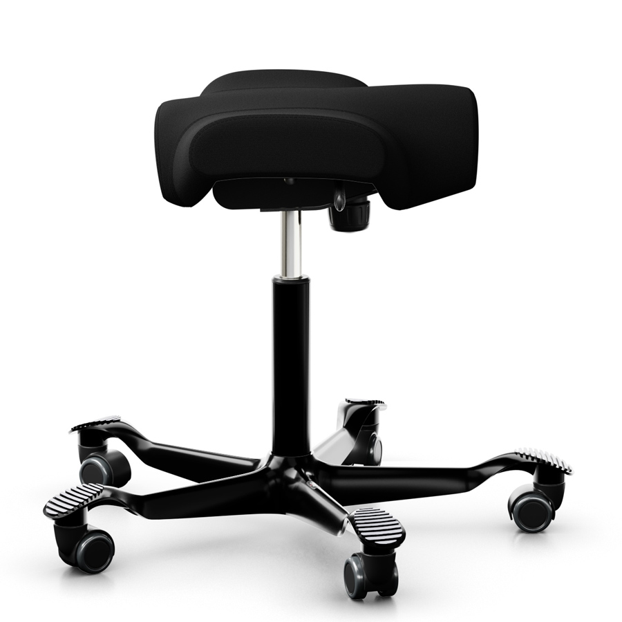 HAG Capisco 8105 Hocker Sattelhocker schwarz schwarz