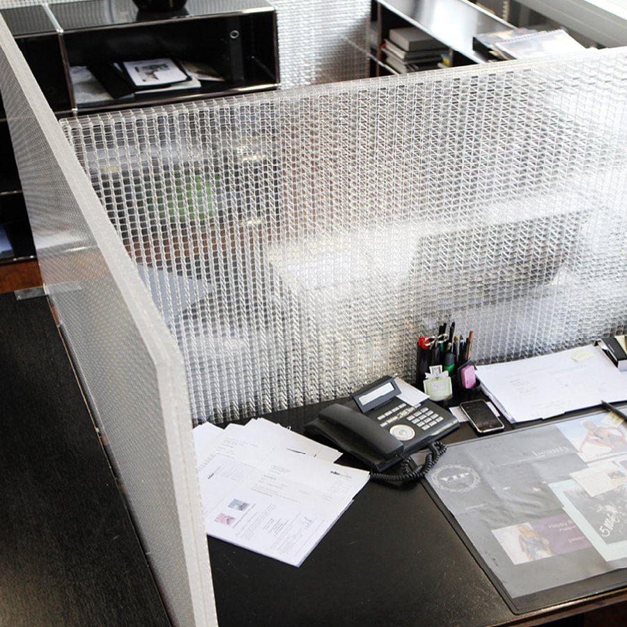 Rosso CP30 Schreibtischtrennwand