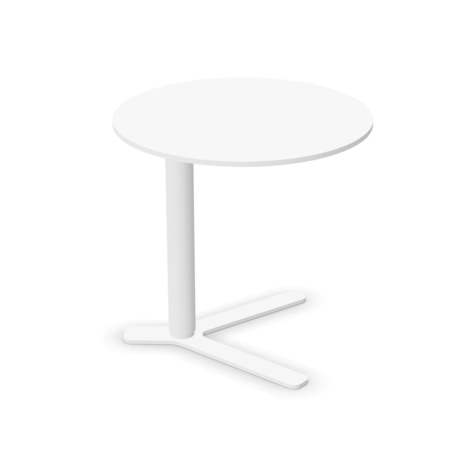 lapalma YO mit runder Platte weiß