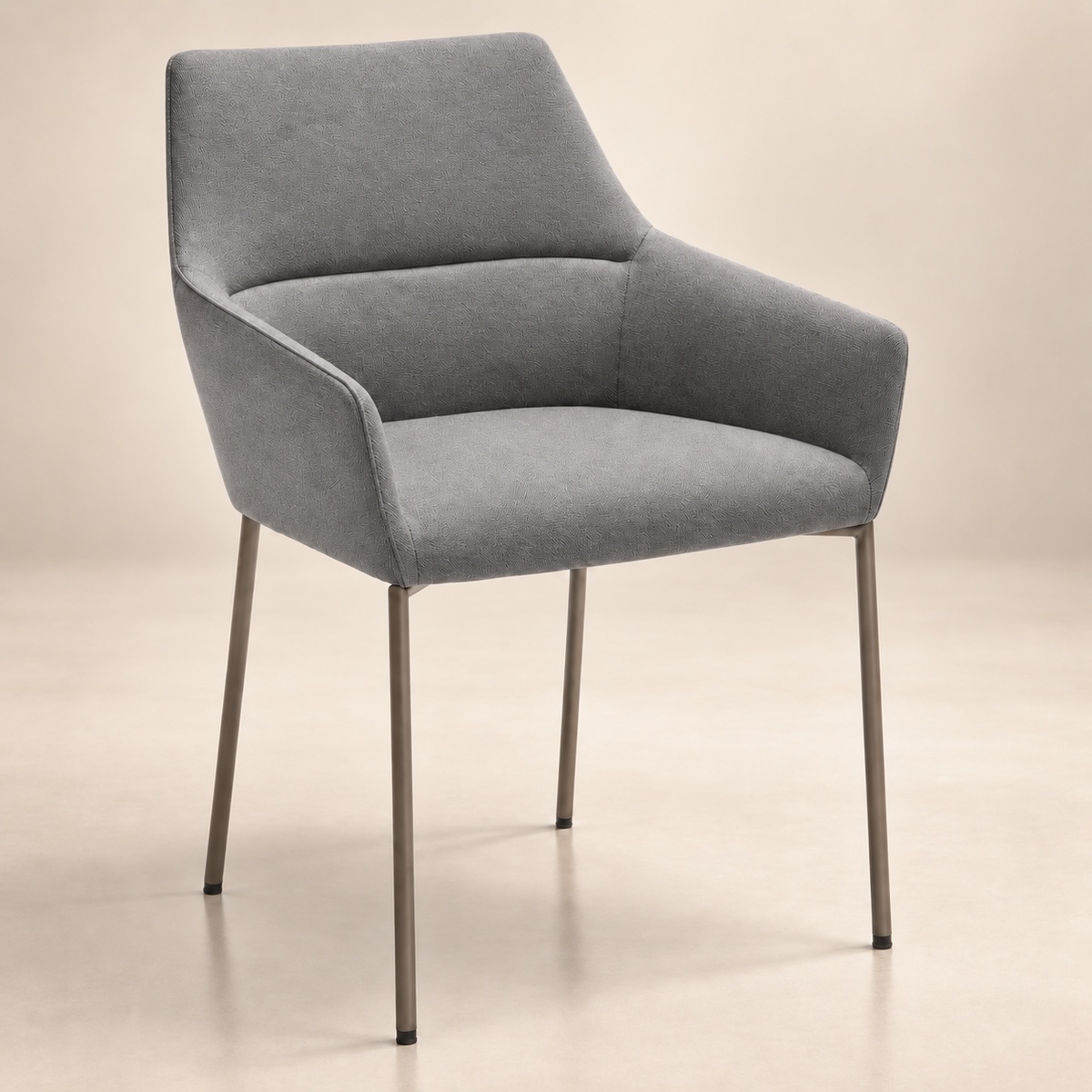 Profim Chic 20H | Gepolsterter Designstuhl mit Metallgestell