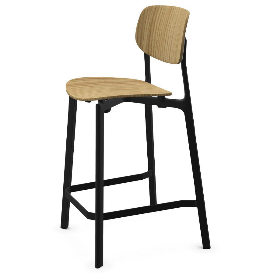 Kristalia COLANDER Barhocker europäische Eiche