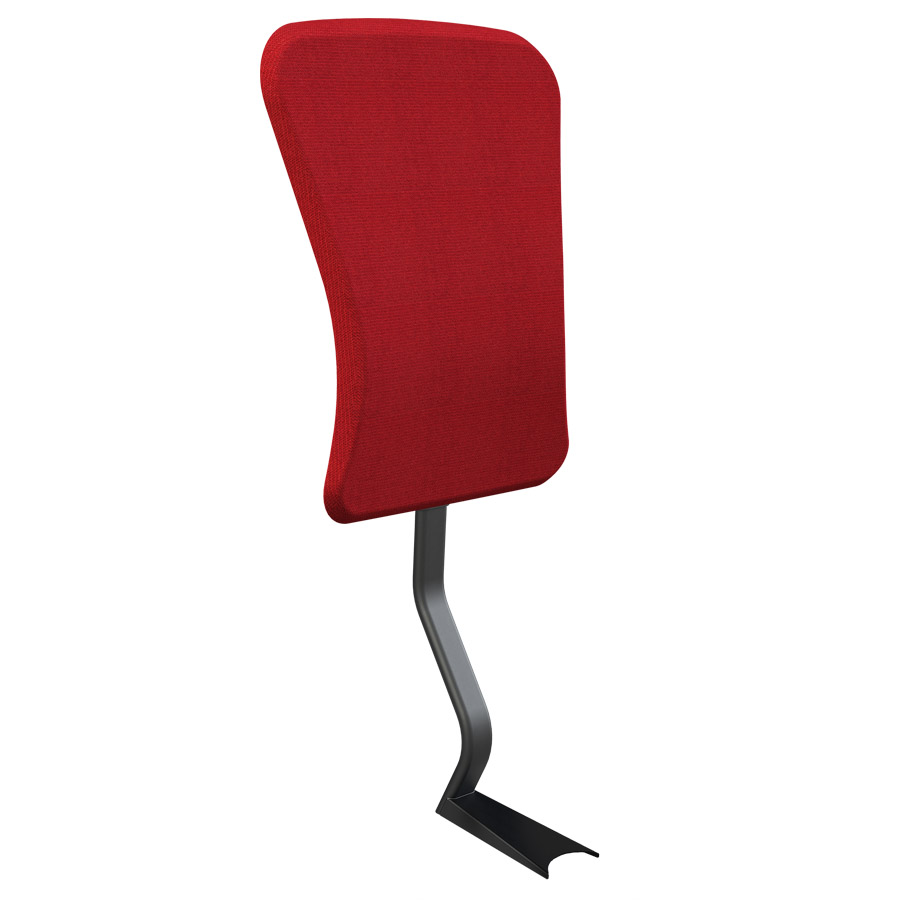 Aeris Swopper Rückenlehne Capture Wolle rot - Lehnengestell schwarz