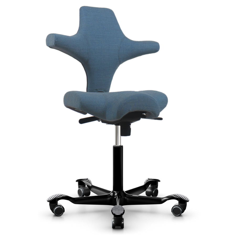 HAG CAPISCO 8106 | Stoff Remix 816 blau | Gestell schwarz