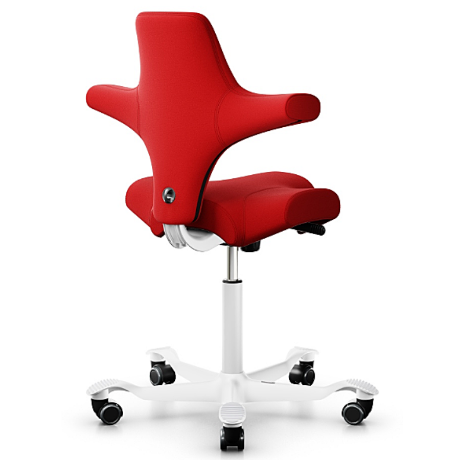 HAG CAPISCO 8106 Stoff Xtreme rot mit Gestell weiß