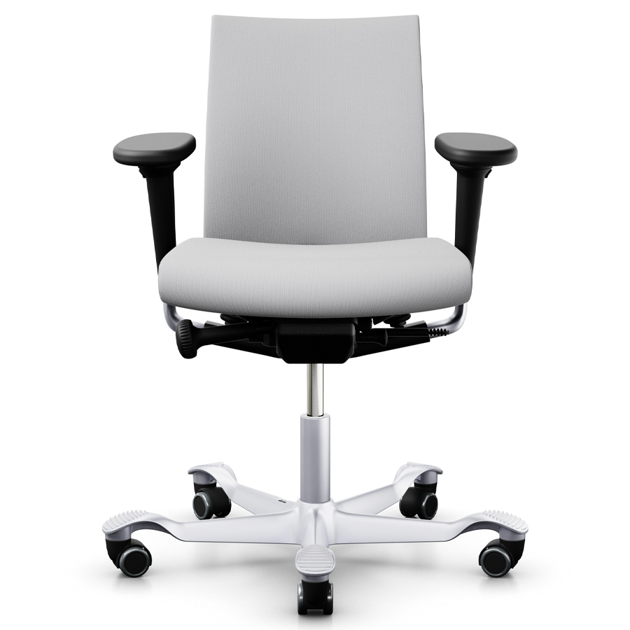 HAG Creed 6002 - Bezug Steelcut Trio 133 - Fußkreuz silber - Front