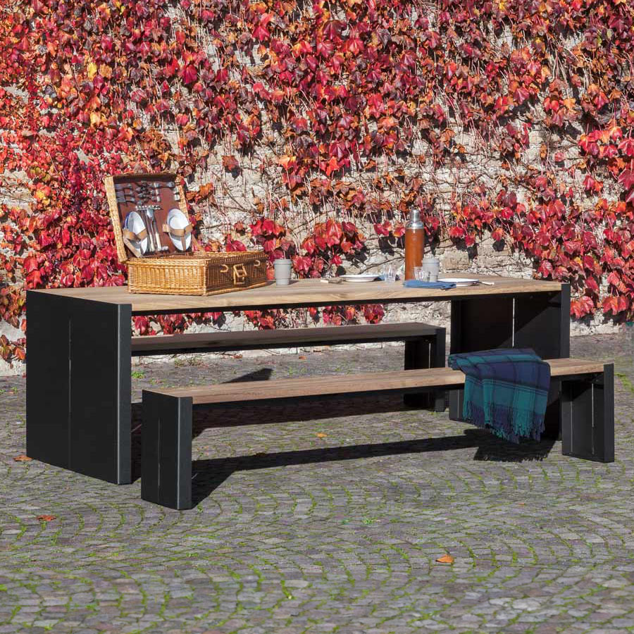 lapalma Panco 193 Outdoor Sitzbank Gestell anthrazit