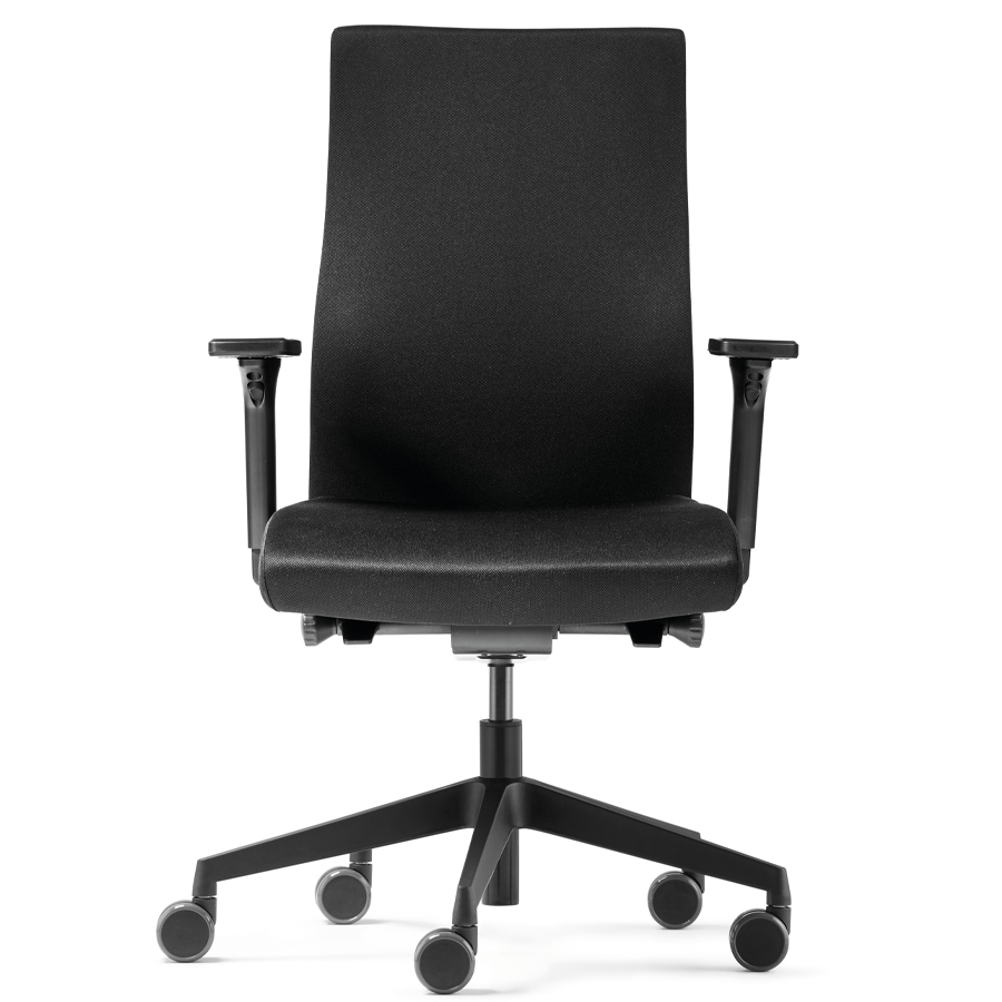 Trendoffice to-strike work pro 9248 Drehstuhl in Schwarz - Front