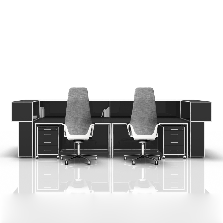 Bosse Modul Space Empfangstheke 11 schwarz