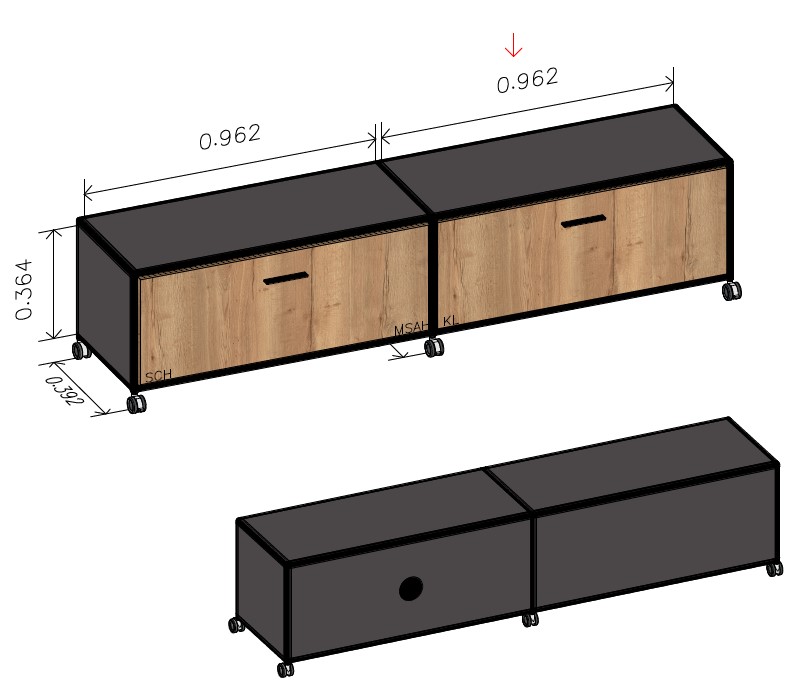 Bosse-Solutions-TV-Board-Black-Edition-Abmessungen