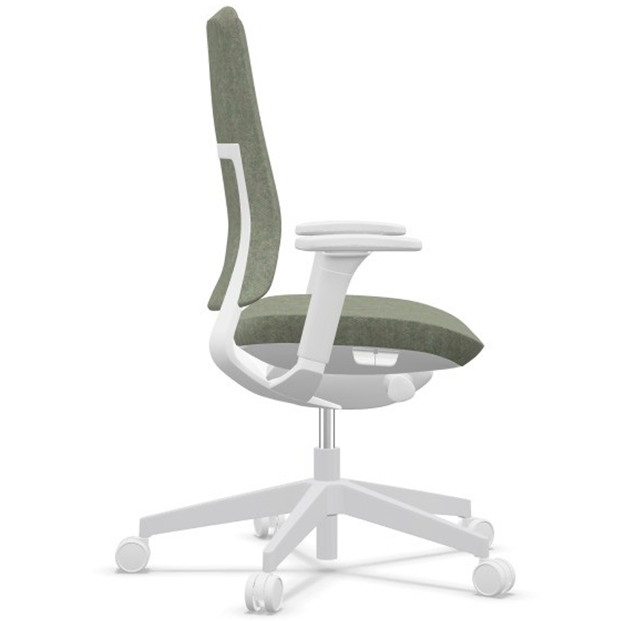 Profim Violle 130 SFL mit Polsterrücken hellgrau und Bezug Main Line Flax MLF24