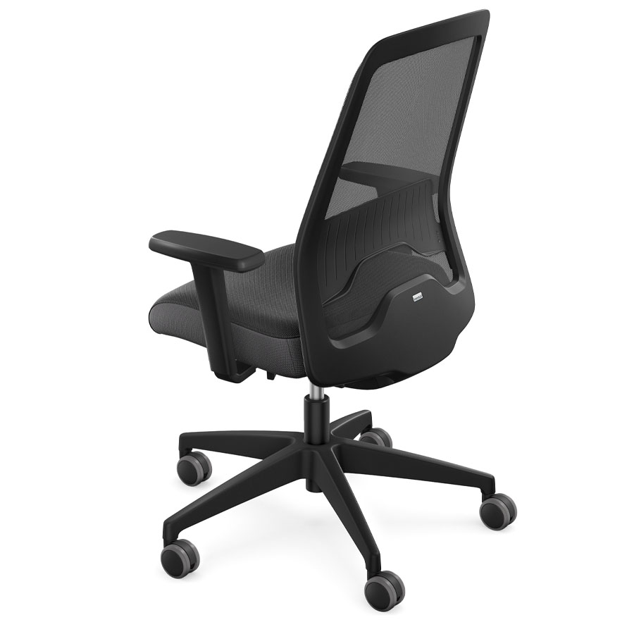 Interstuhl Aktionsmodell EV25R Netzrücken - Rückansicht seitlich