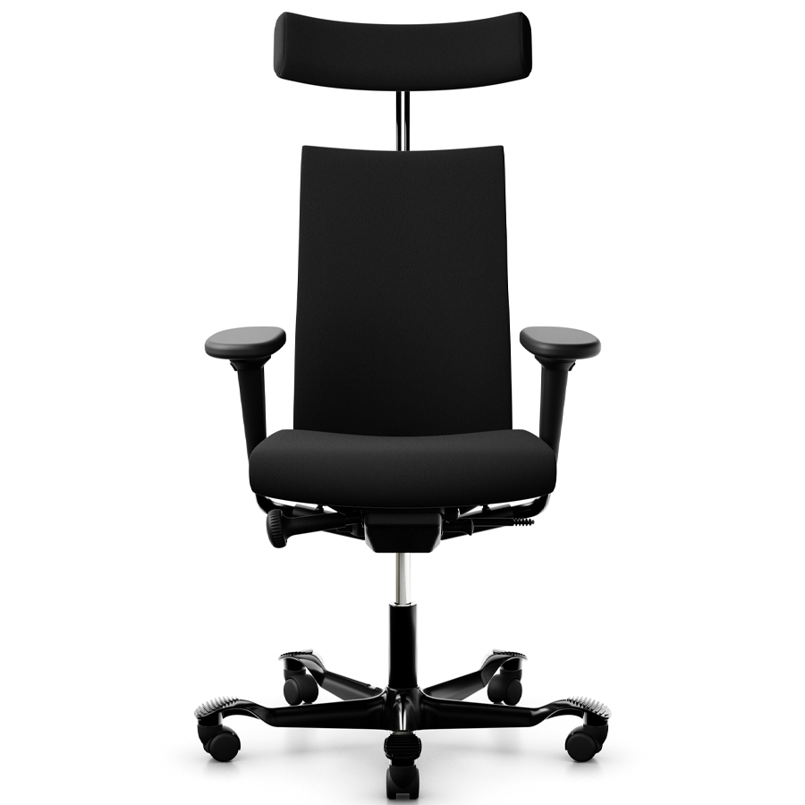 HAG Creed 6006 mit hoher Rückenlehne, 3D-Armlehnen und Kopfstütze - Bezug Xtreme schwarz