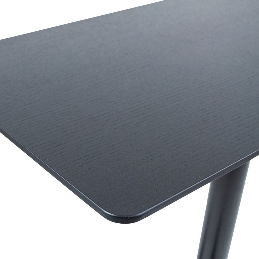 lapalma YO Platte rechteckig - schwarz offenporig