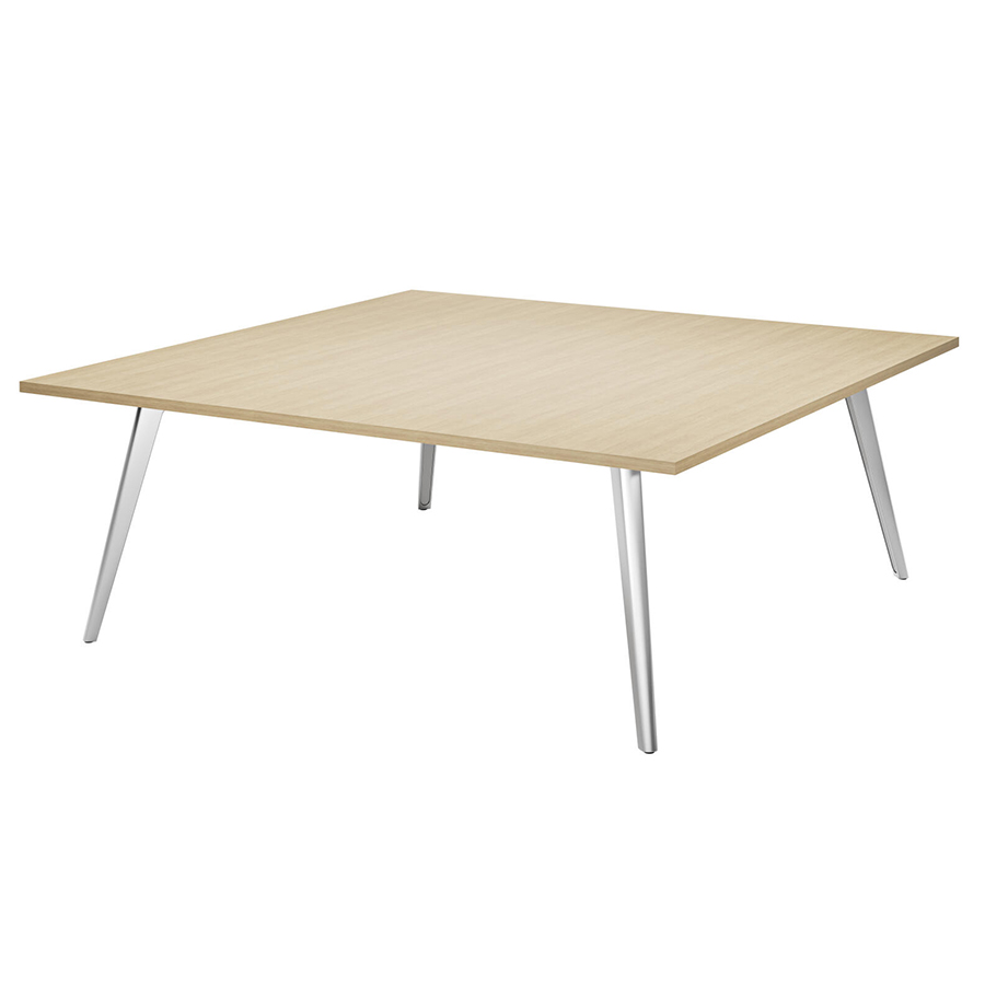 Thonet 1545 Tisch Gestell alu verchromt