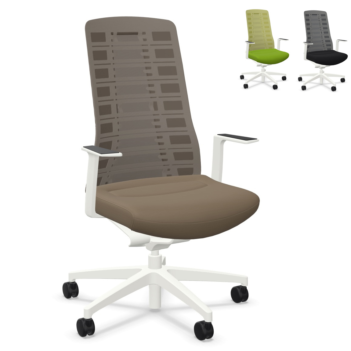 Interstuhl PUREis3 PU213 Rücken und Polster farbig Farbauswahl