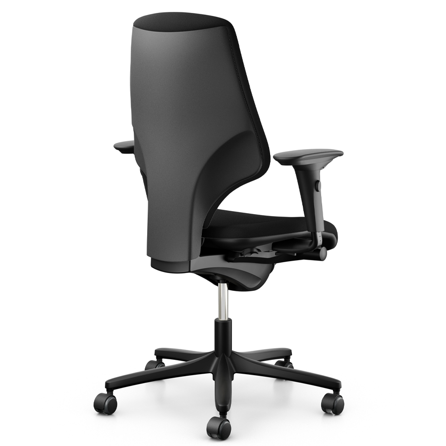 Giroflex 64-3578 mit Stoff Xtreme schwarz und 4D-Armlehnen, schwarz