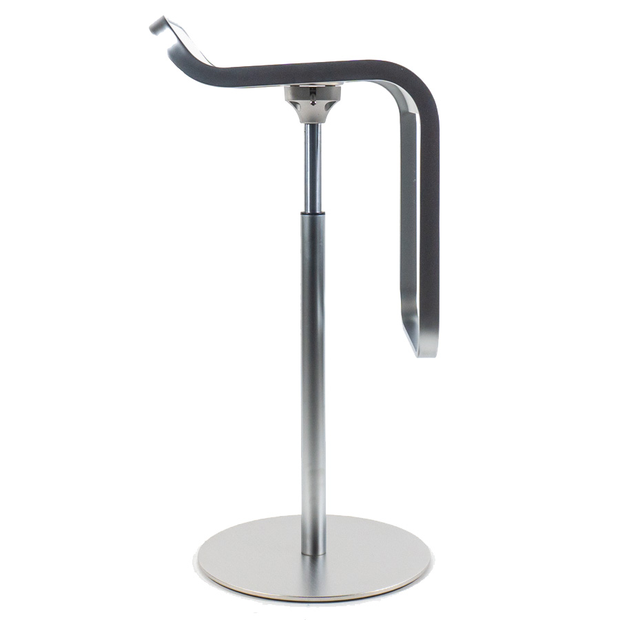 lapalma LEM S83 Barhocker | Sitz Fenix weiß | Höhenrückverstellung | Gestell verchromt