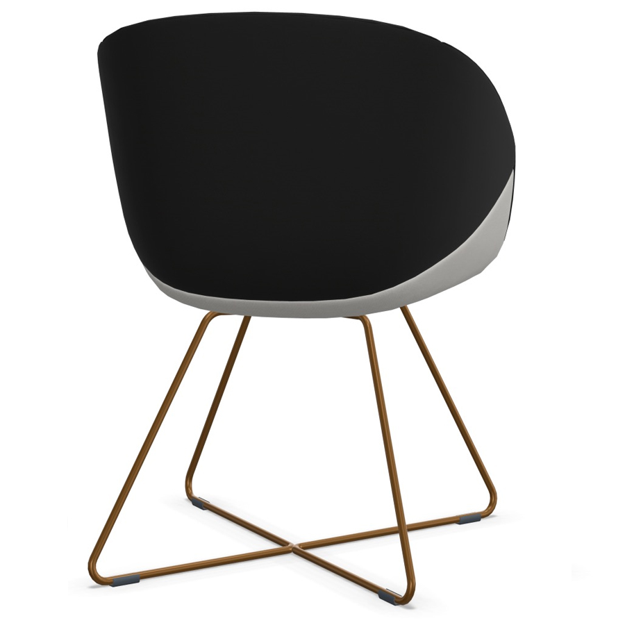 Bejot Ox:co 290 Variante Schwarz-Hellgrau Gestell Kupfer