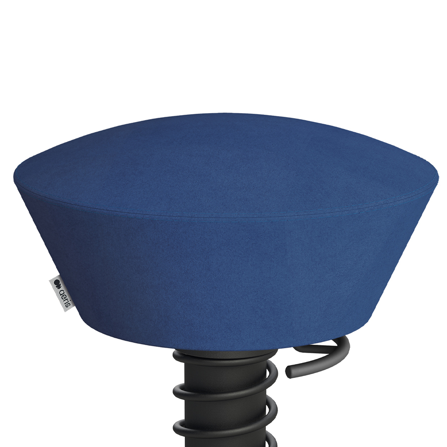 Aeris Swopper Mikrofaser blau mit Gleitern - Nahaufnahme