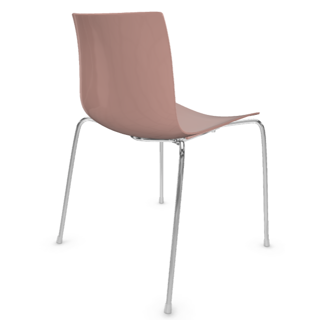 arper catifa 46 0251 einfarbig altrosa