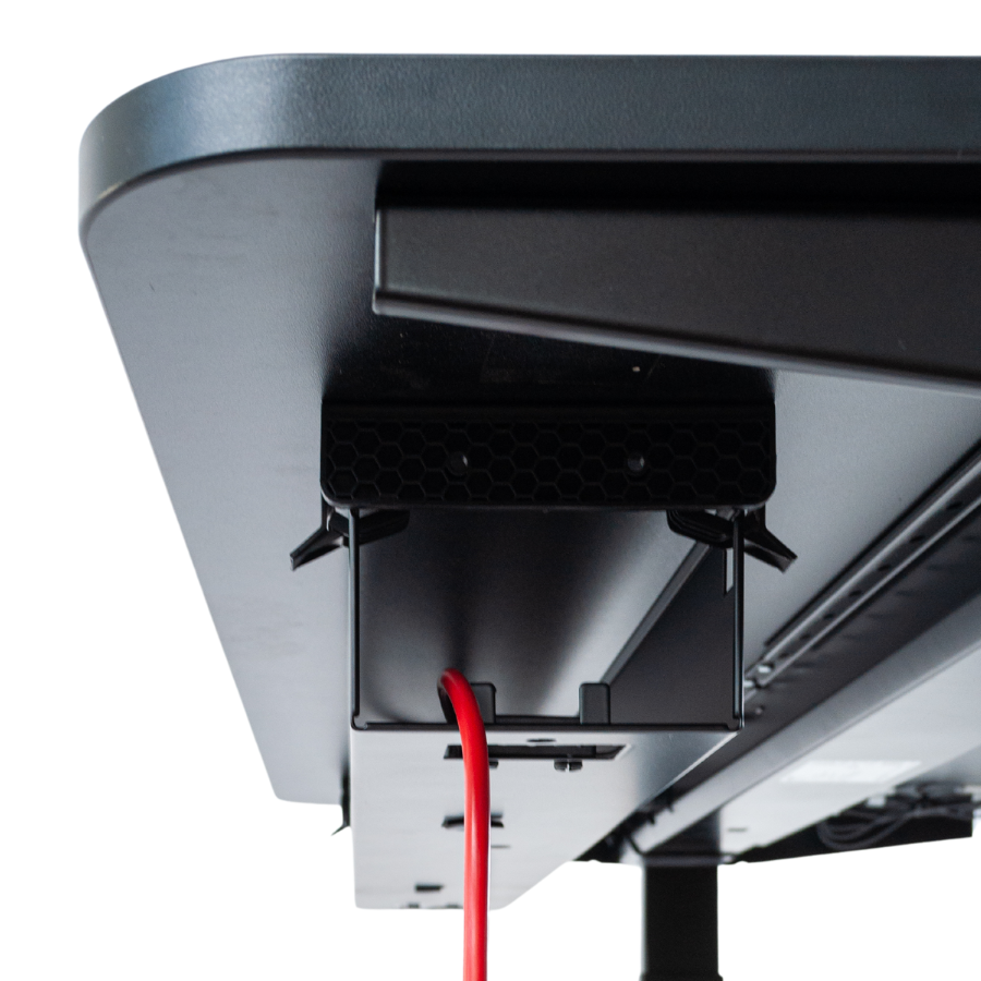 Bundle Schreibtisch CLEO - Kabelkanal seitlich