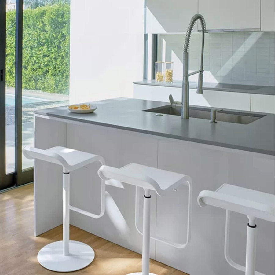 lapalma LEM S80 Barhocker | Beispielbild - Lem komplett weiß