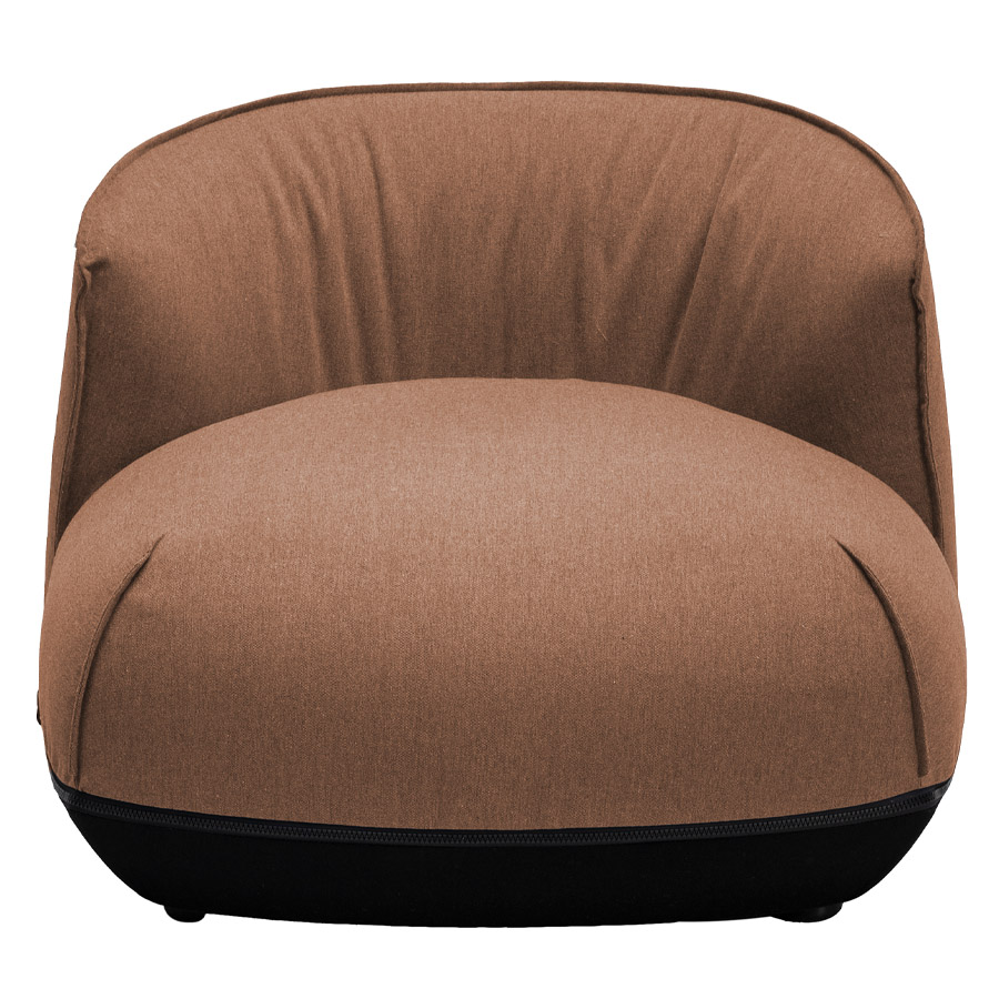 Kristalia Brioni Armchair klein - Bezug Heritage pumpkin
