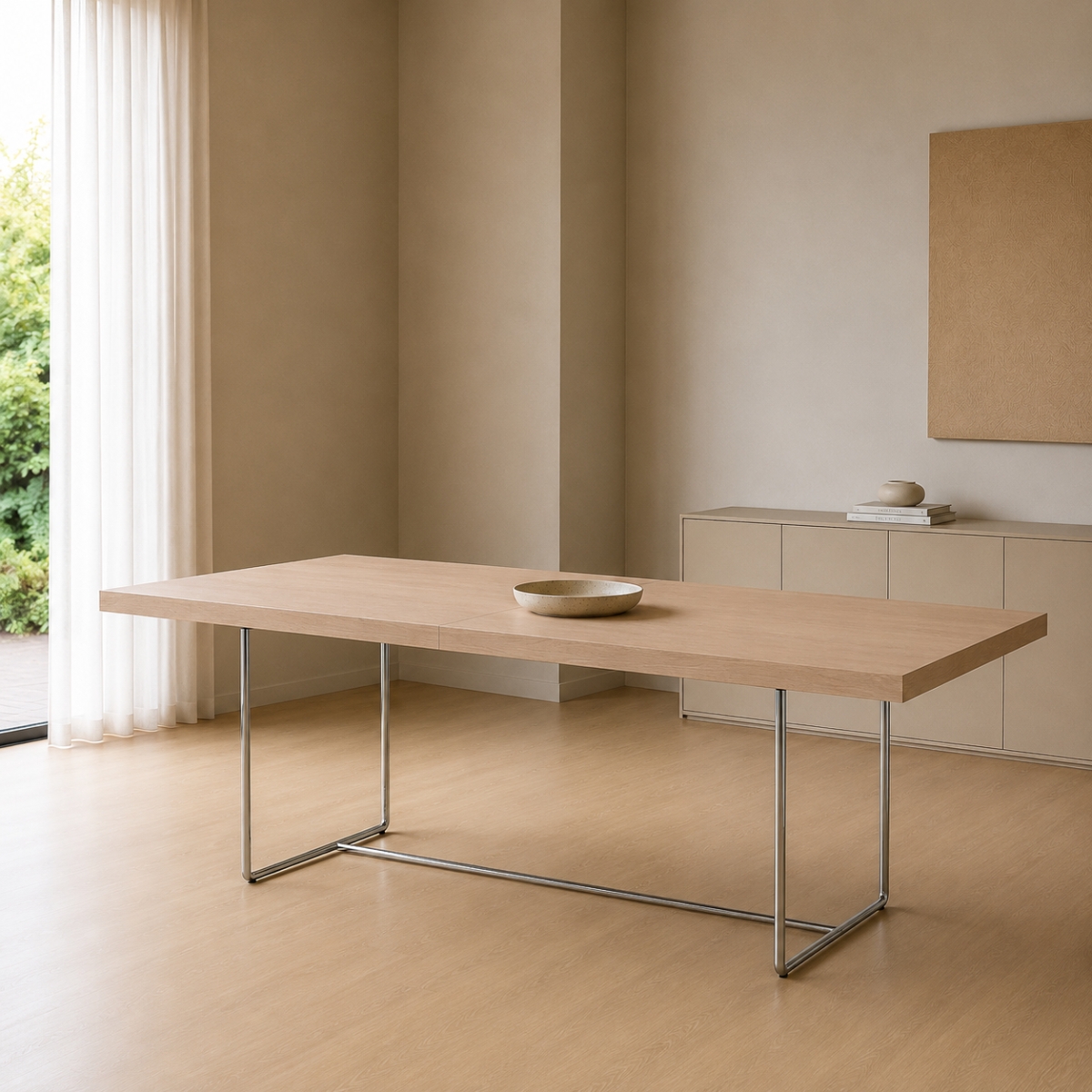 THONET Allrounder-Tisch S 1071 ausziehbar | Konfigurator | Gestell Stahlrohr