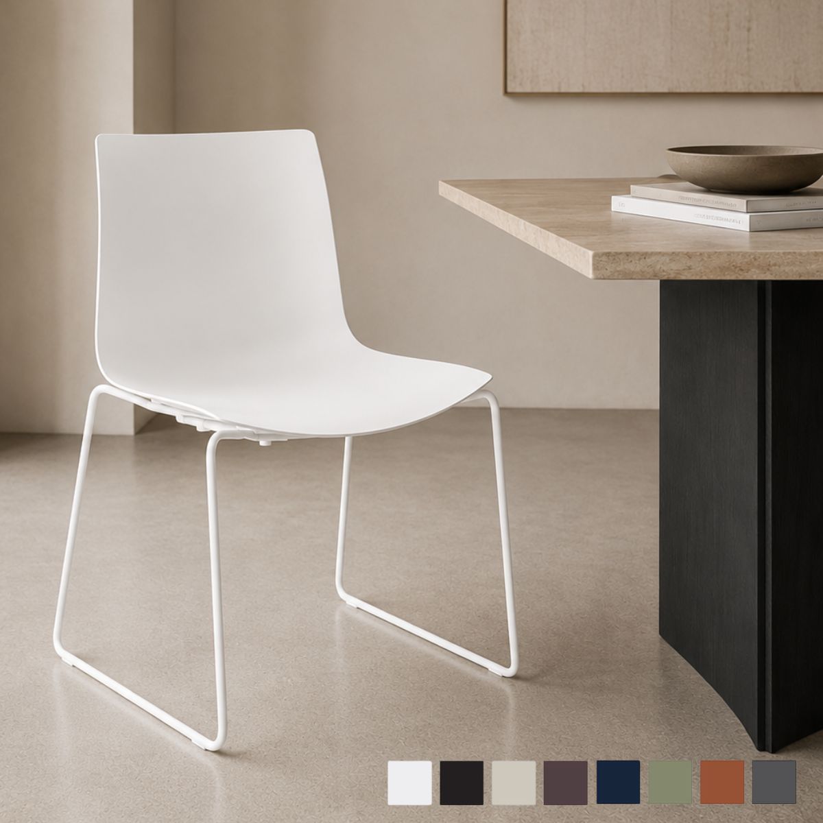 Arper CATIFA 46 0278 Kufenstuhl | einfarbig | viele Farben