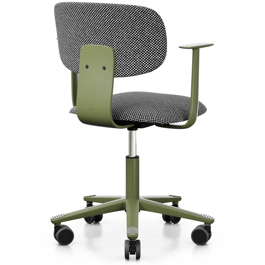 HAG Tion 2160 Bürostuhl Moss Grey - Sitz u. Rücken gepolstert Stoff Sisu 165
