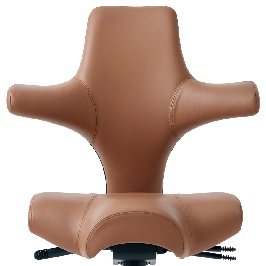 HAG Capisco Leder Natur Detailansicht