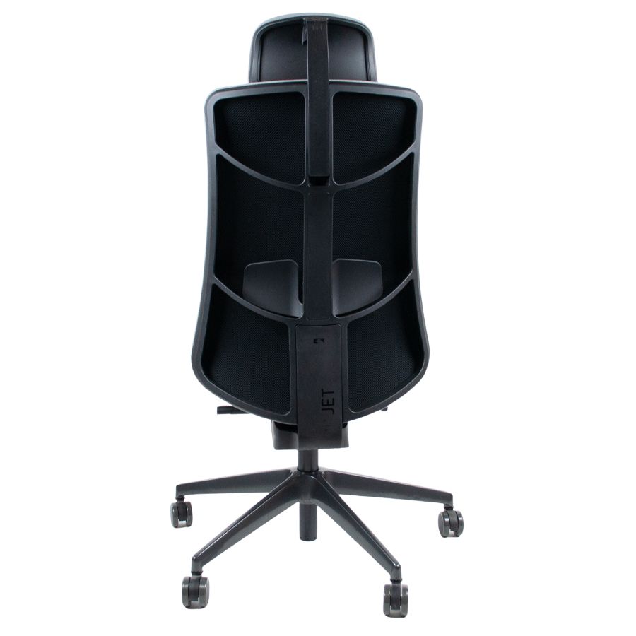 JET.III Polsterrücken - Bezug grau - Rückseite seitlich