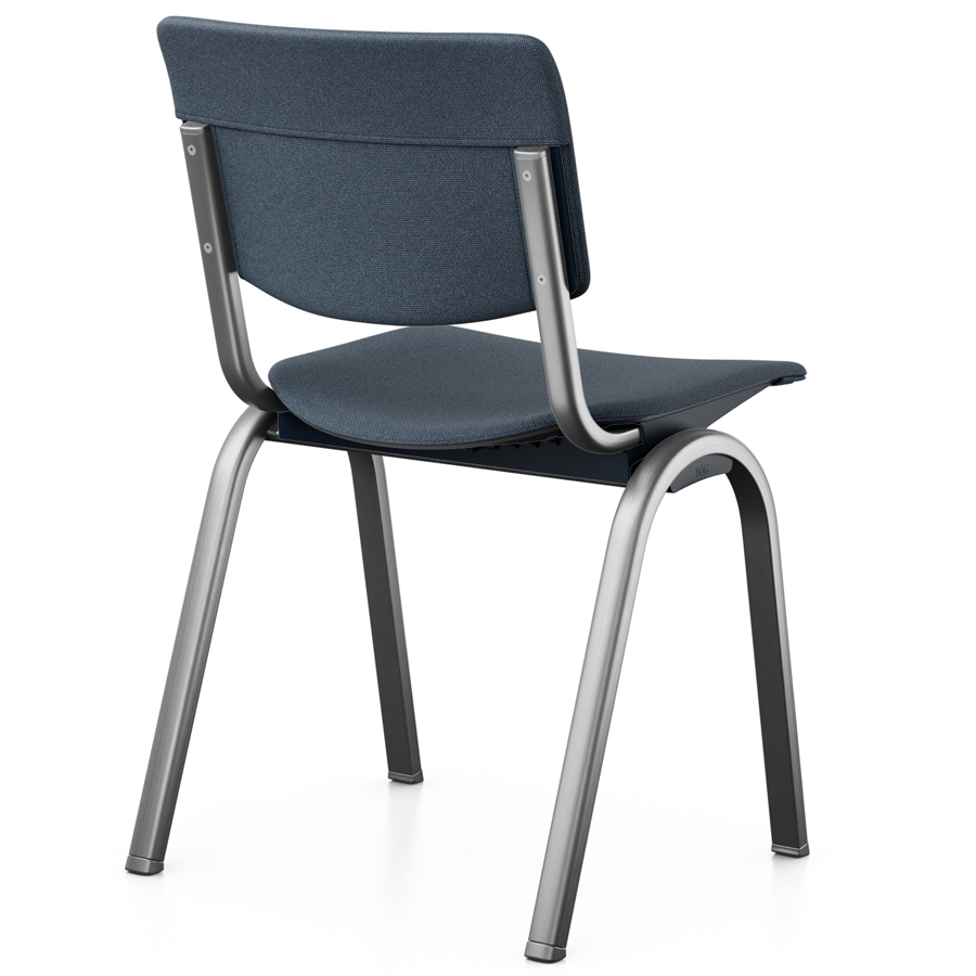 HAG Celi 9160 | Bezug Cura Blue | Kunststoff Schwarz | Gestell Raw