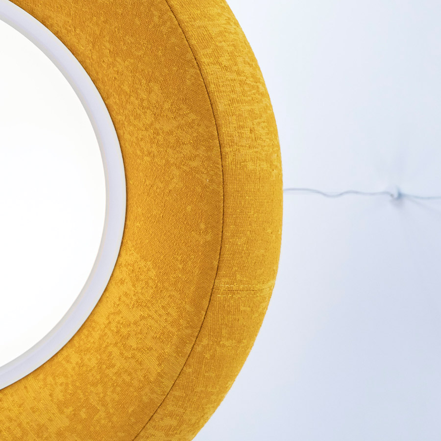 BuzziSpace Dome Pendelleuchte | Gelb | Ansicht Unterseite