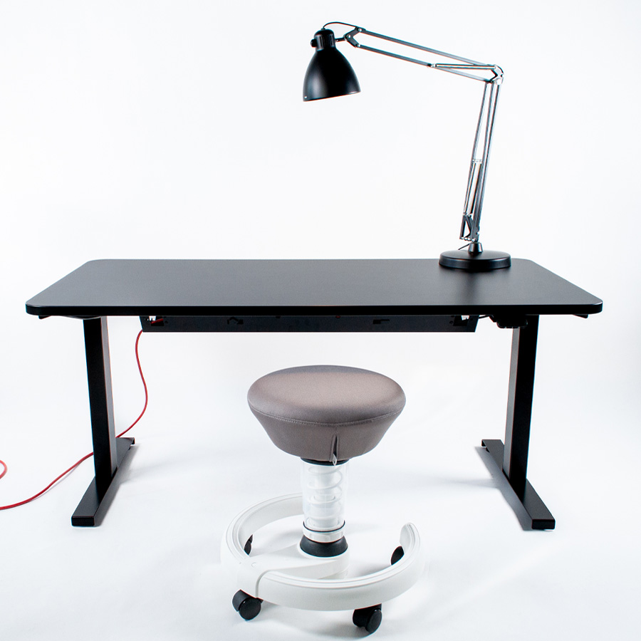 Bundle Schreibtisch CLEO schwarz & aeris Swoppster