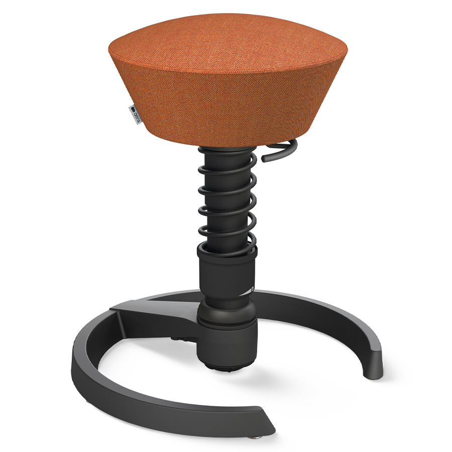 Aeris Swopper Capture Wolle orange-rot meliert - Gleiter - Gestell schwarz - Standardfeder